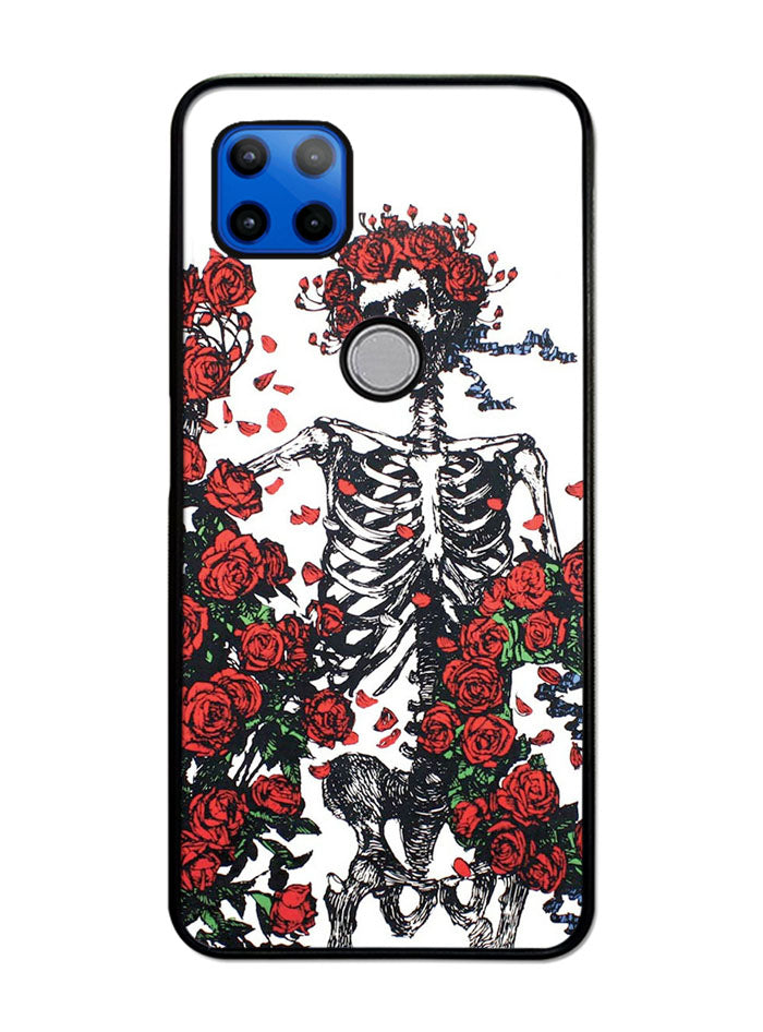 Grateful Dead Bones And Roses Motorola Moto G 5G Case , Moto One 5G Ace Case