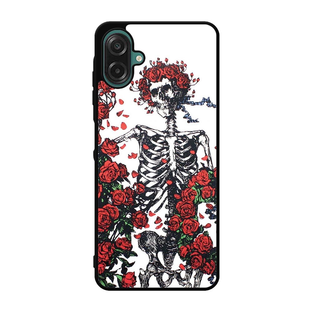 Grateful Dead Bones And Roses Samsung Galaxy A07 Case