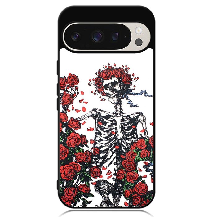 Grateful Dead Bones And Roses Google Pixel 9 | Pixel 9 Pro Case