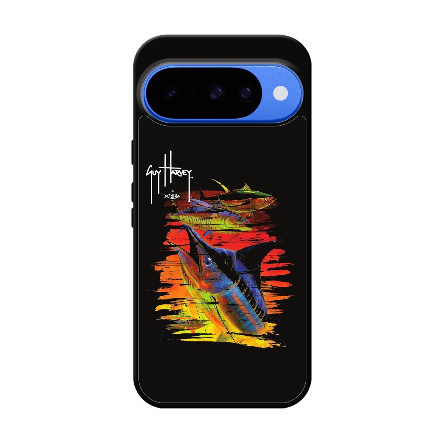 Guy Harvey Island Marlin Boat Google Pixel 10 Case QC9626