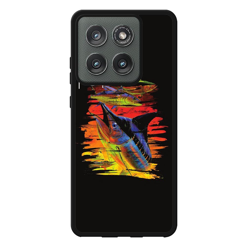Guy Harvey Island Marlin Boat Motorola Moto Edge 2025 Case QC9626
