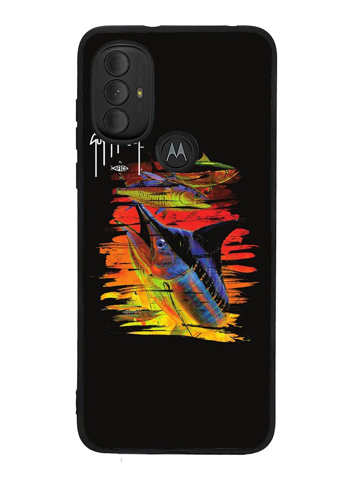 Guy Harvey Island Marlin Boat Motorola Moto G Pure 2021 , Moto G Power 2022 Case OV9626