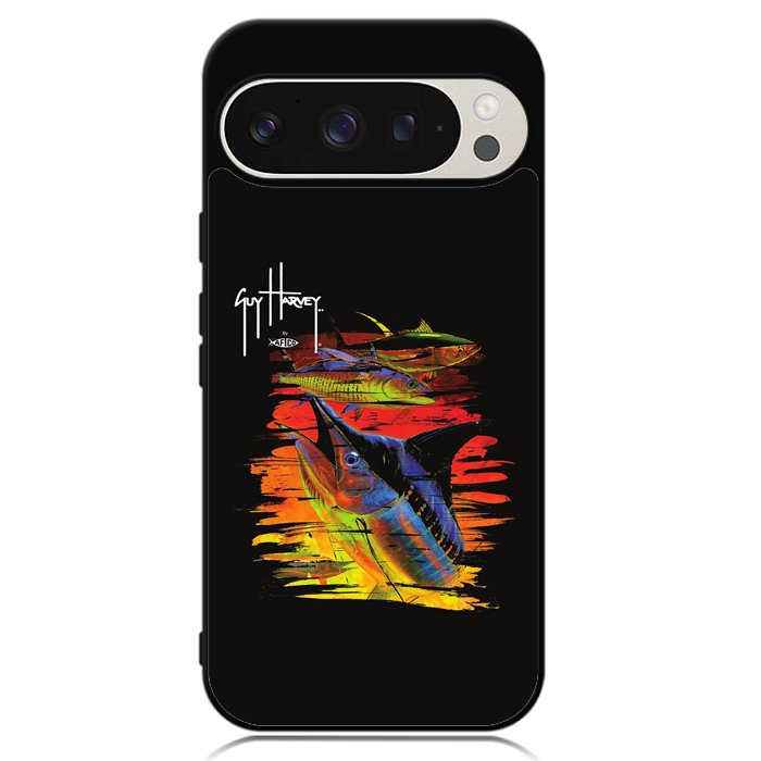 Guy Harvey Island Marlin Boat Google Pixel 9 Pro XL Case OV9626