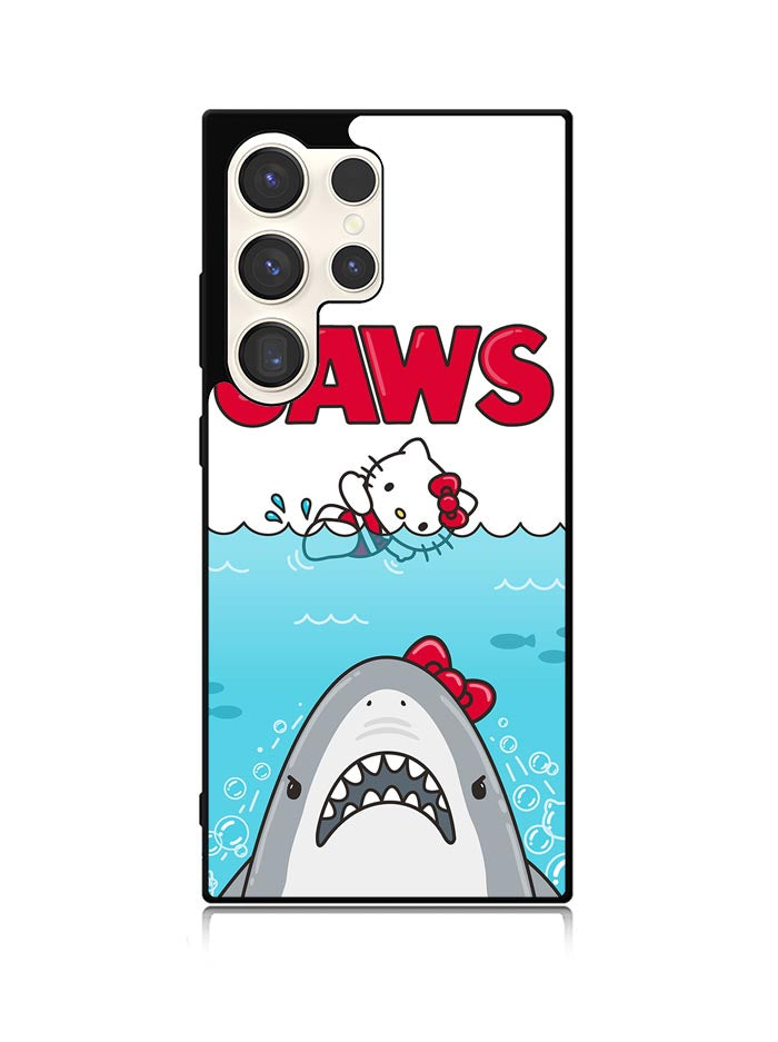 Jaws Hello Kitty Samsung Galaxy S25 Ultra 5G Case