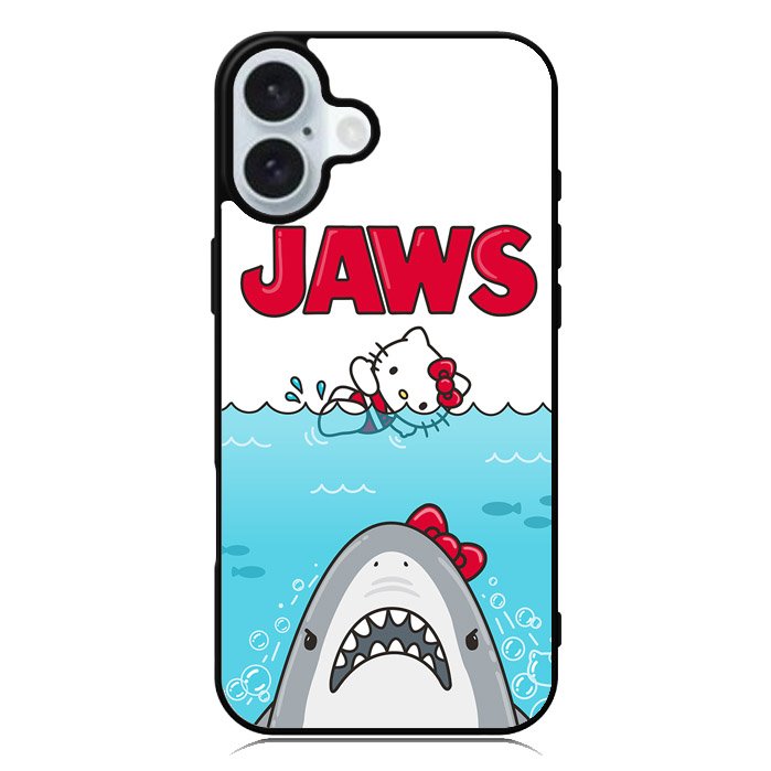 Jaws Hello Kitty iPhone 16 Plus Case
