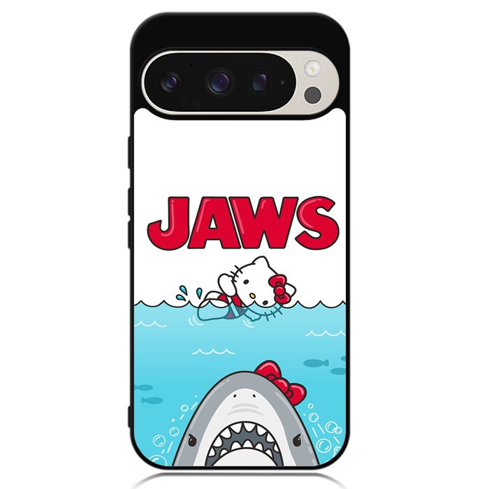 Jaws Hello Kitty Google Pixel 9 Pro XL Case