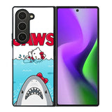 Jaws Hello Kitty Samsung Galaxy Z Fold 6 Case