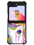 Rainbow Horse Samsung Galaxy Z Flip 5 5G 2023 Case OV9637