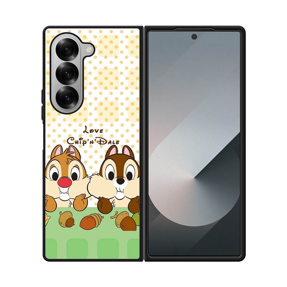 Love Chip And Dale Samsung Galaxy Z Fold 7 5G Case OV9633