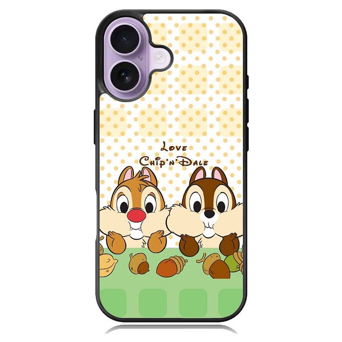 Love Chip And Dale iPhone 17 Case OV9633