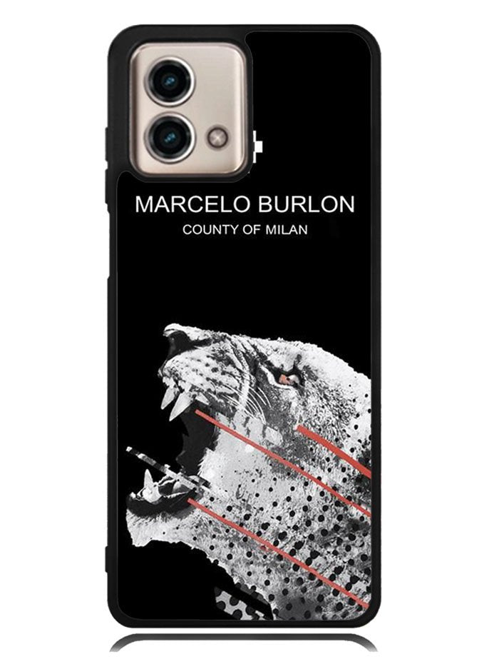 Marcelo Burlon Tiger Motorola Moto G Stylus 5G 2023 Case OV9634