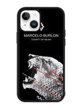 Marcelo Burlon Tiger iPhone 14 Plus Case QC9634