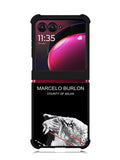 Marcelo Burlon Tiger Motorola Moto Razr Plus 2023 , Moto Razr+ 2023 Case OV9634