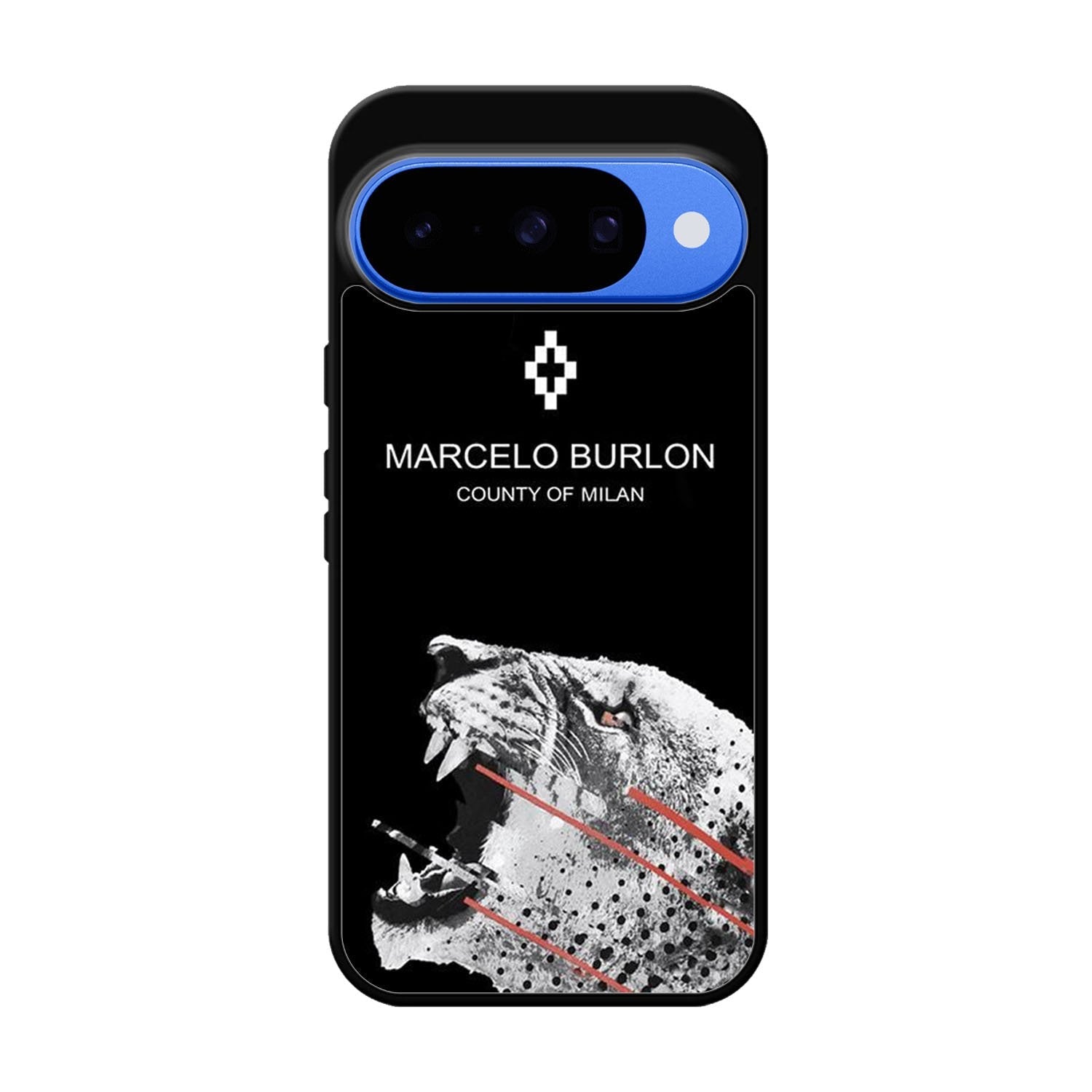 Marcelo Burlon Tiger Google Pixel 10 Case QC9634