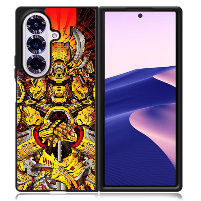 Mecha Samurai Samsung Galaxy Z Fold 7 Case OV9635