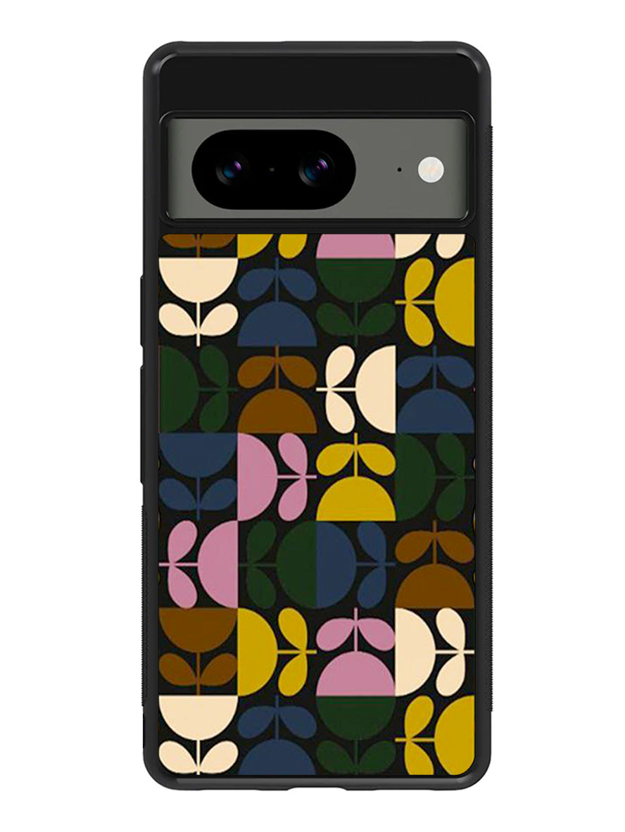 Multi Stem Orla Kiely Flower Google Pixel 8A Case QC9613
