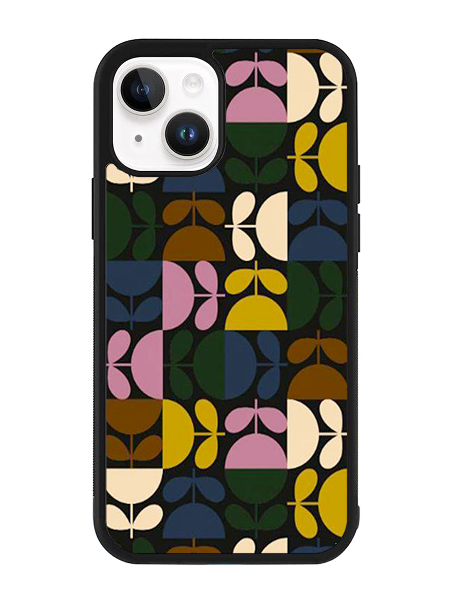 Multi Stem Orla Kiely Flower iPhone 14 Plus Case QC9613