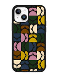 Multi Stem Orla Kiely Flower iPhone 14 Plus Case QC9613