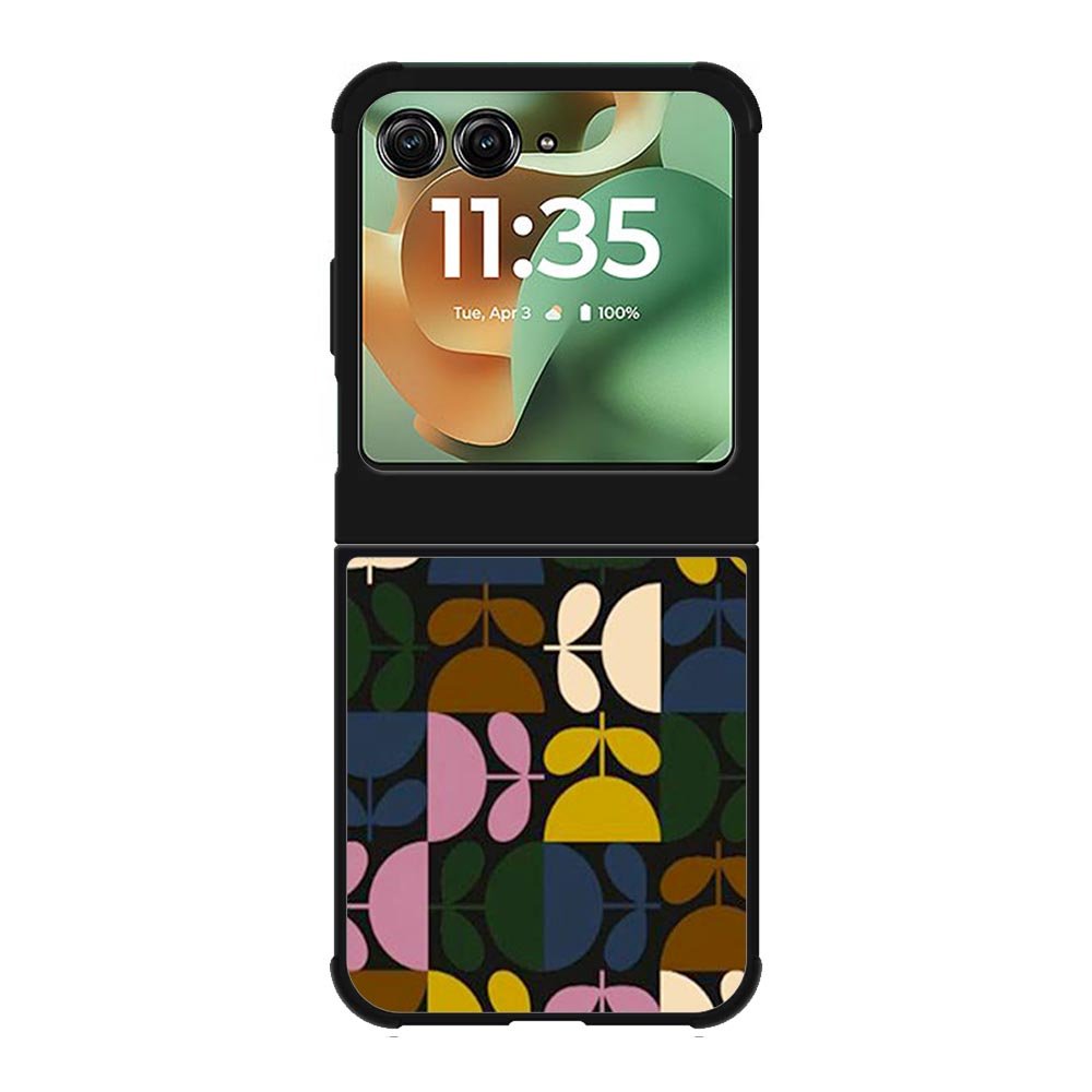 Multi Stem Orla Kiely Flower Motorola Moto RAZR 2025 Case OV9613