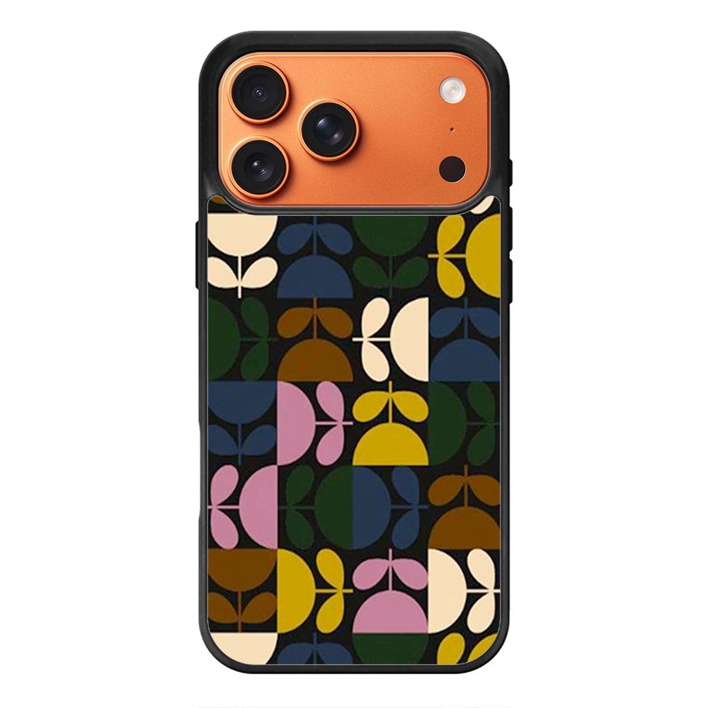 Multi Stem Orla Kiely Flower iPhone 17 Pro Case OV9613