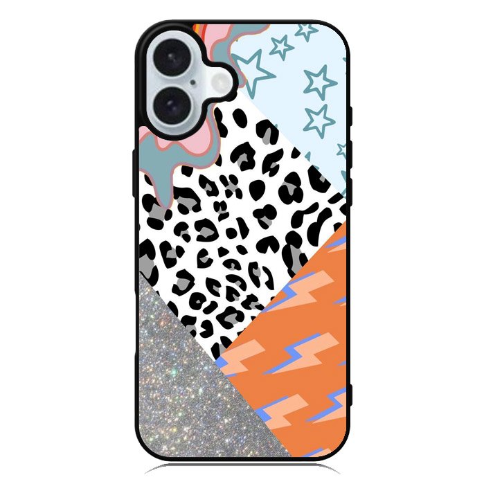 Pattern Abstract Ar iPhone 16 Plus Case QC9609