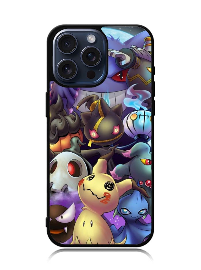 Pokemon Ghos iPhone 15 Pro Max Case OV9607