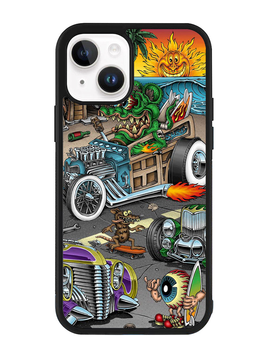 Rat Fink Speedles iPhone 15 Case OV9605