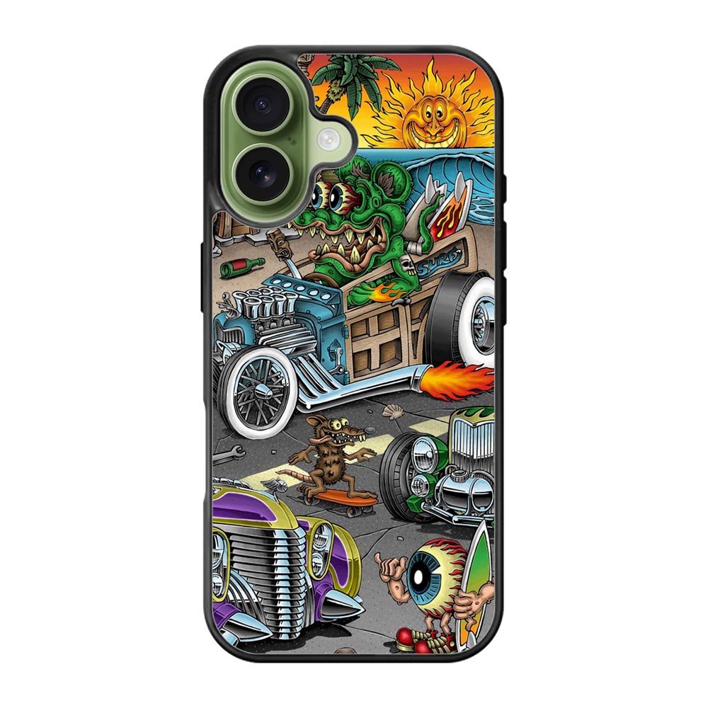 Rat Fink Speedles iPhone 17 Case