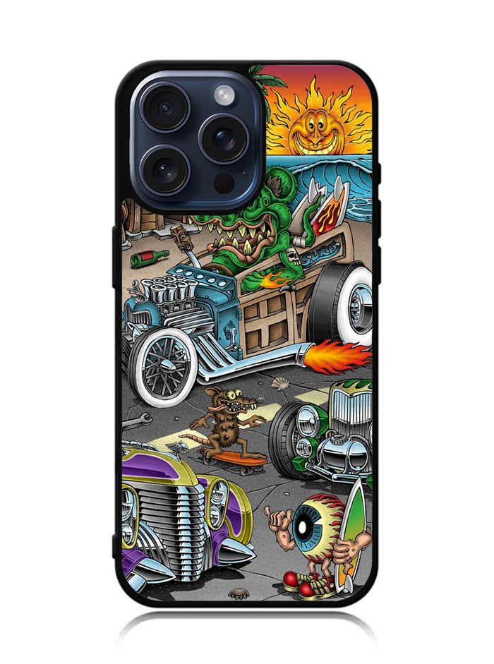 Rat Fink Speedles iPhone 15 Pro Case OV9605