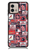 St Louis Cardinals Baseball Doodle Log Motorola Moto G Stylus 5G 2023 Case OV9600