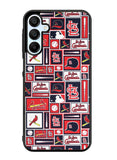 St Louis Cardinals Baseball Doodle Log Samsung Galaxy A15 5G Case OV9600