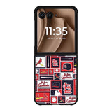 St Louis Cardinals Baseball Doodle Log Motorola Moto RAZR Plus 2025 Case OV9600