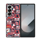 St Louis Cardinals Baseball Doodle Log Samsung Galaxy Z Fold 7 5G Case OV9600