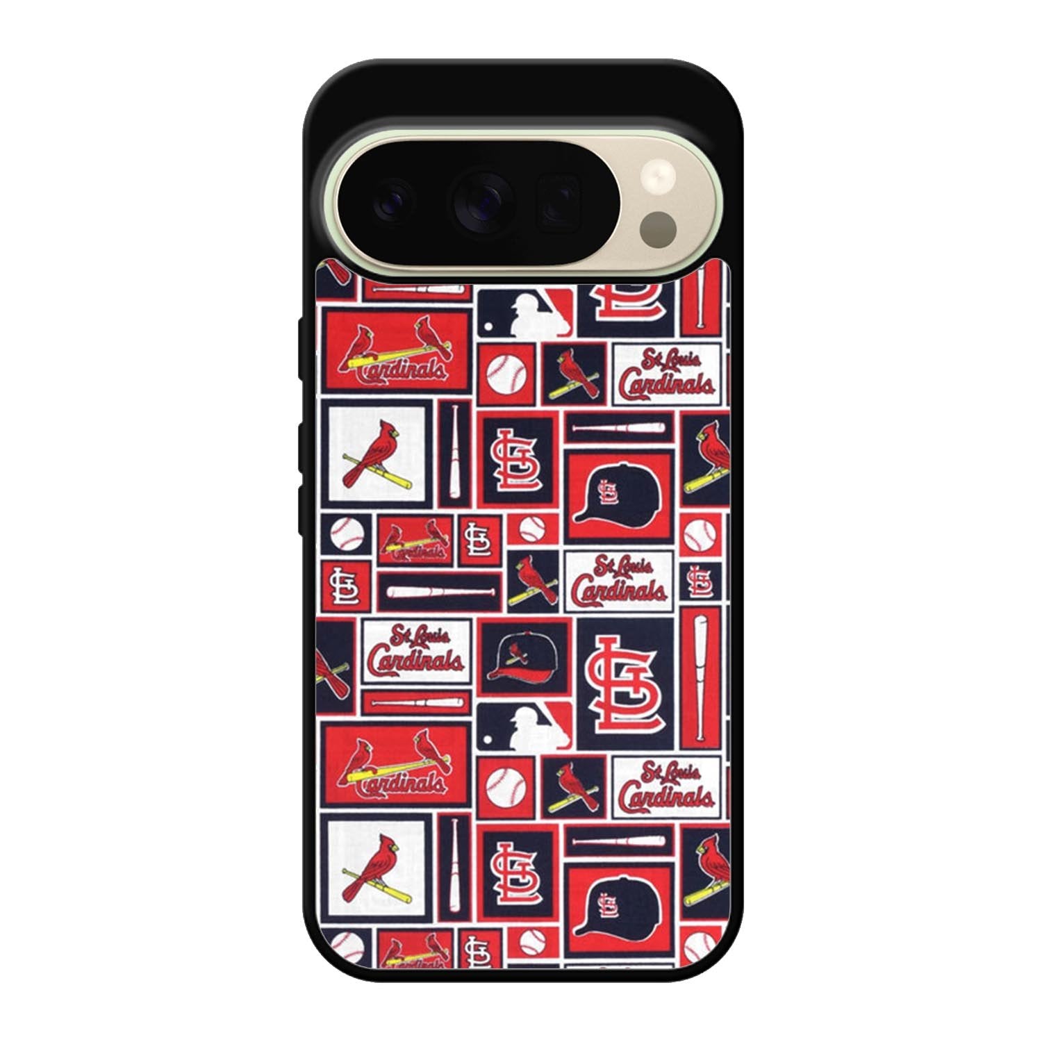 St Louis Cardinals Baseball Doodle Log Google Pixel 10 Pro XL Case OV9600