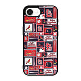 St Louis Cardinals Baseball Doodle Log iPhone 17e Case OV9600