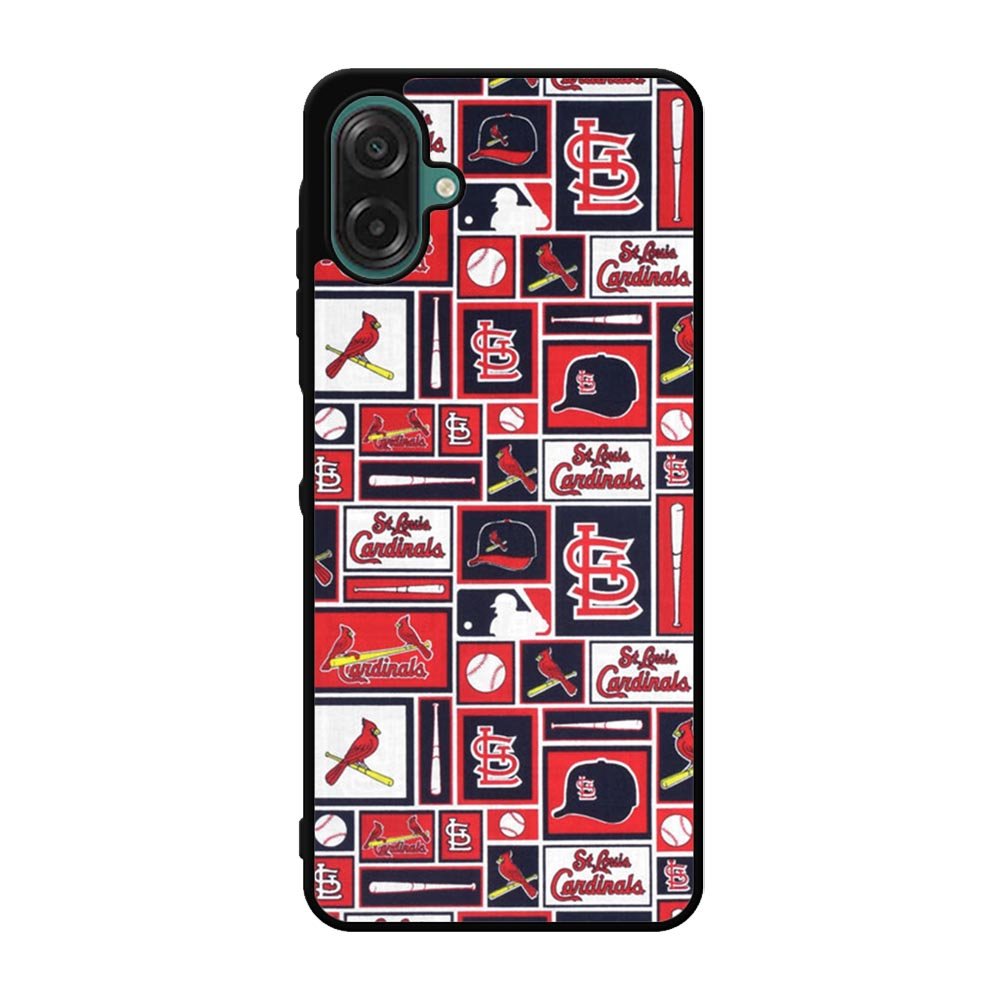 St Louis Cardinals Baseball Doodle Log Samsung Galaxy A07 Case OV9600
