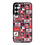 St Louis Cardinals Baseball Doodle Log Samsung Galaxy A16 Case OV9600