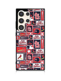 St Louis Cardinals Baseball Doodle Log Samsung Galaxy S23 Ultra 5G Case QC9600