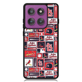 St Louis Cardinals Baseball Doodle Log Motorola Moto Edge 2025 | Moto Edge 60 Fusion | Moto Edge 60 Pro Case OV9600