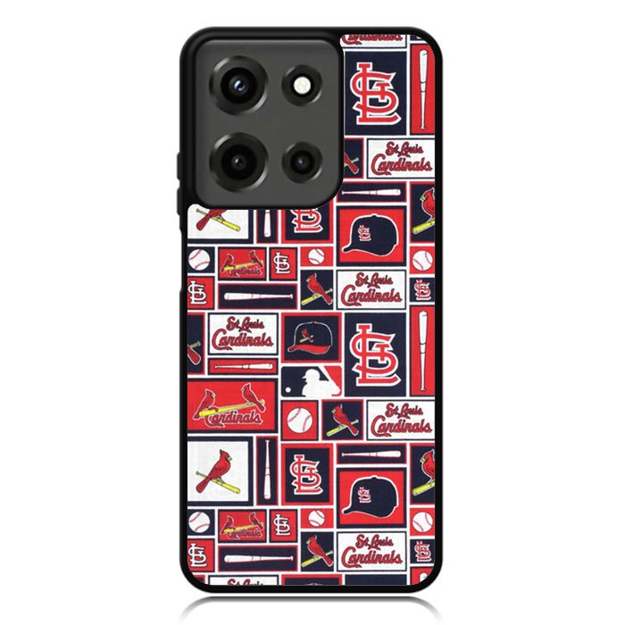 St Louis Cardinals Baseball Doodle Log Motorola Moto G 5G 2025 Case OV9600