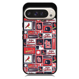 St Louis Cardinals Baseball Doodle Log Google Pixel 10 | Google Pixel 10 Pro Case RC9600