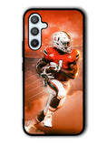 University of Miami Footbal Samsung Galaxy A14 5G Case QC9597
