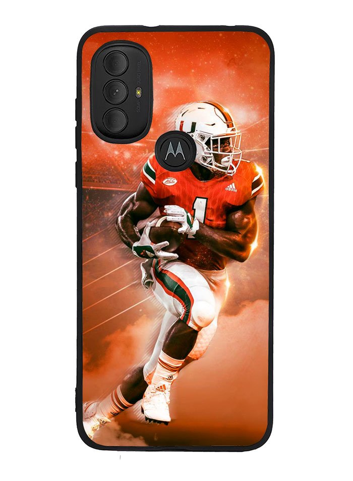 University of Miami Footbal Motorola Moto G Pure 2021 , Moto G Power 2022 Case OV9597