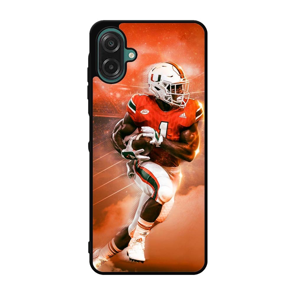 University of Miami Footbal Samsung Galaxy A07 Case OV9597