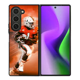 University of Miami Footbal Samsung Galaxy Z Fold 6 5G 2024 Case OV9597