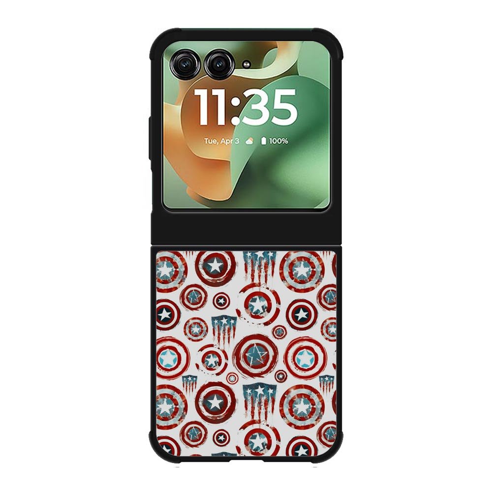 Wallpaper Shield Capt Americ Motorola Moto RAZR 2025 Case OV9595