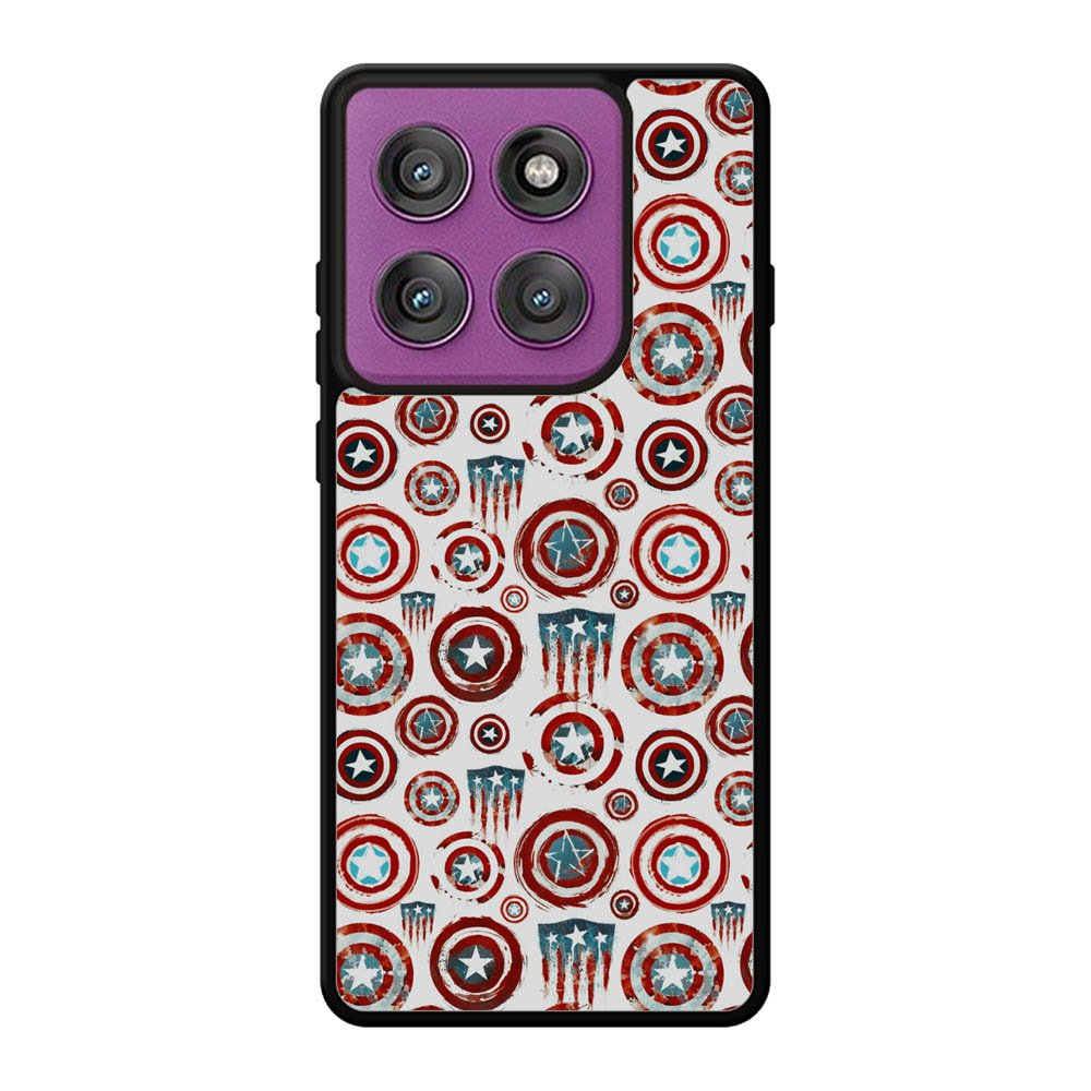 Wallpaper Shield Capt Americ Motorola Moto Edge 60 Pro Case OV9595