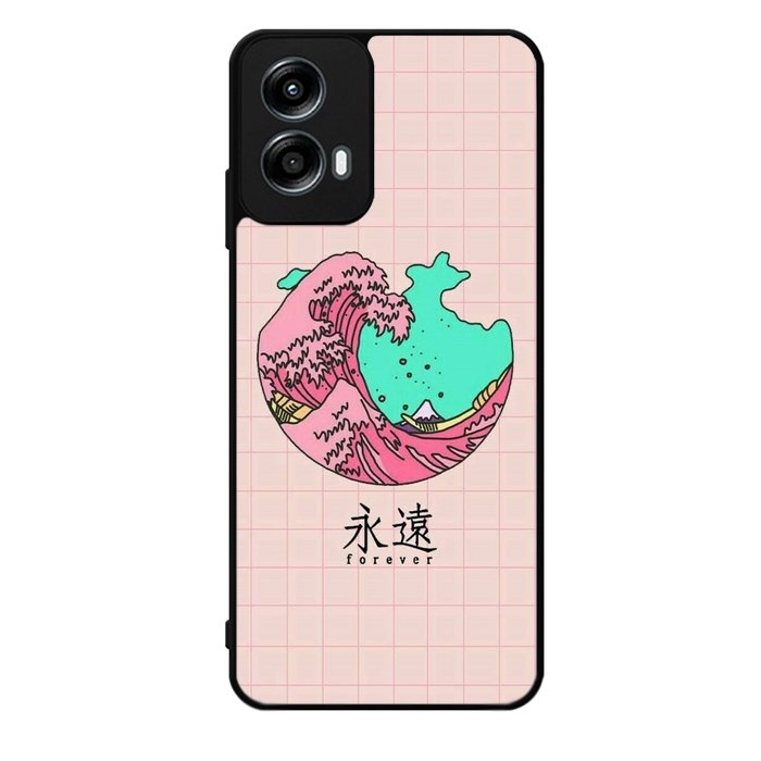 Aesthetic Japanese Motorola Moto G Play 2024 Case OV9086
