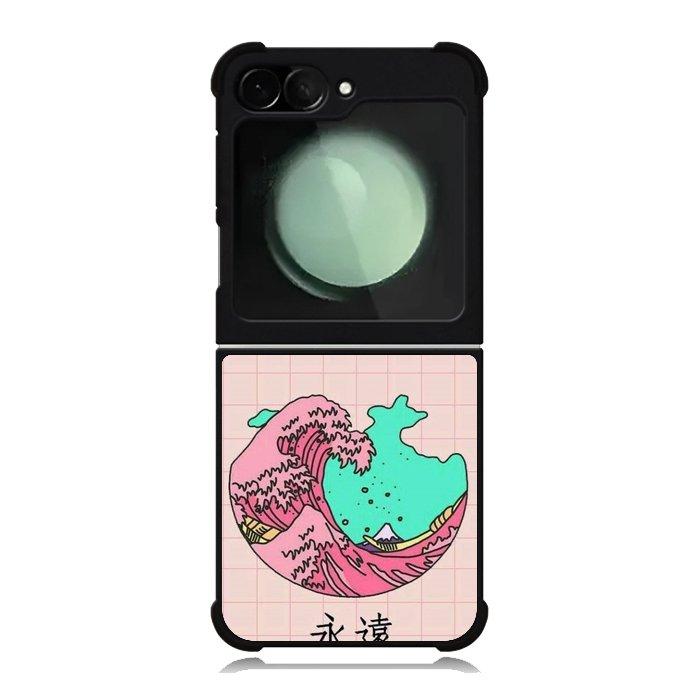Aesthetic Japanese Samsung Galaxy Z Flip 6 5G 2024 Case OV9086