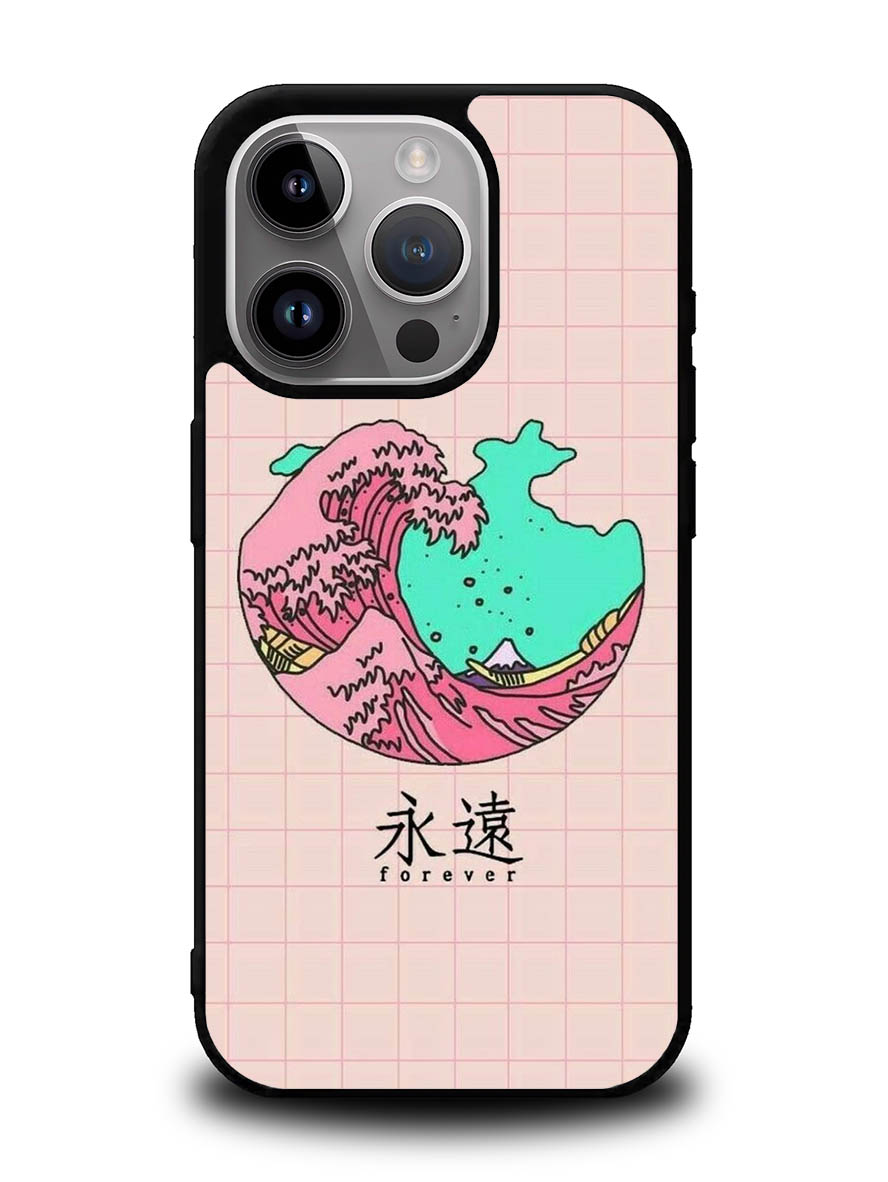 Aesthetic Japanese iPhone 16 Pro Case OV9086
